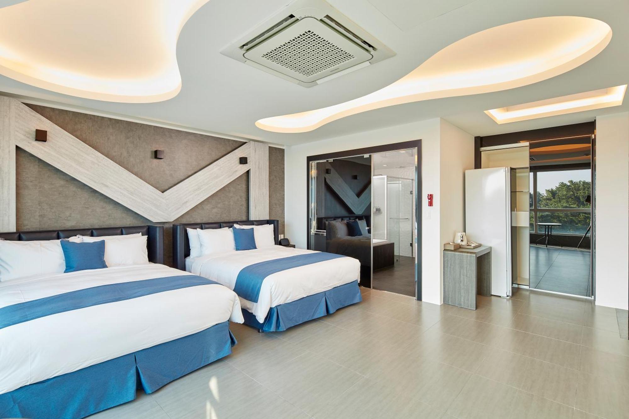 Elren Hotel Jeju Szogüpho Szoba fotó